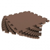 Модульное покрытие для тренажерного зала Eco-cover 14 мм коричневый